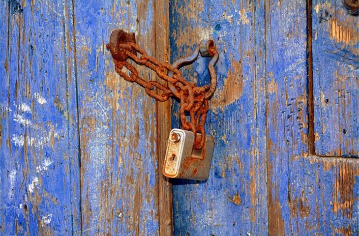 padlock for room door