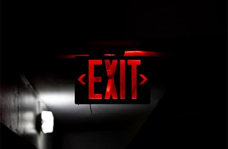 emergency exit panic bar