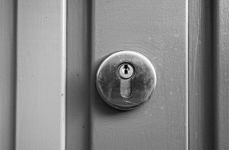 cylinder of door lock