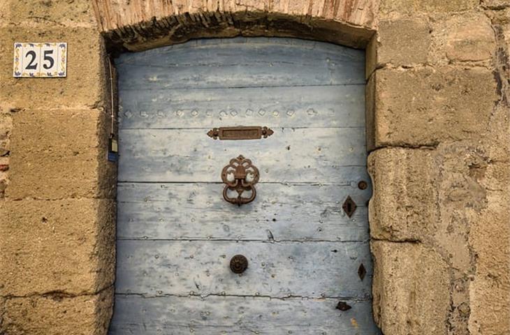 door lever mechanism