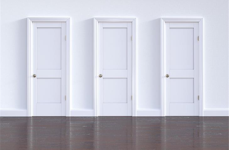 exit device door