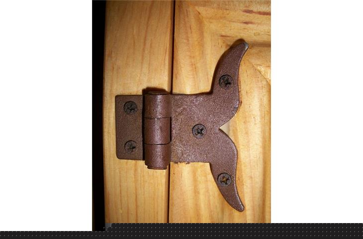 oil rubbed door hinges