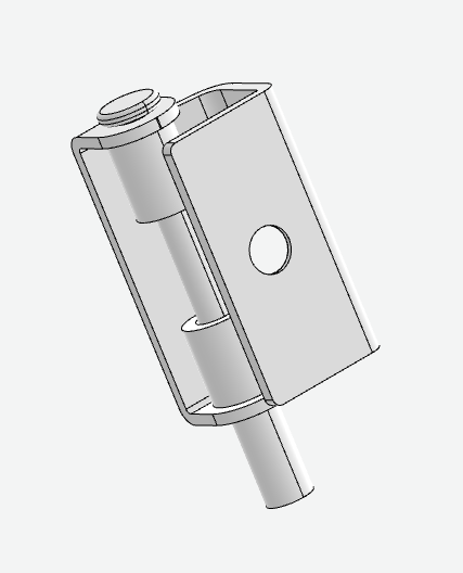 XG02-055 Lift-Off Hinges 3D Design