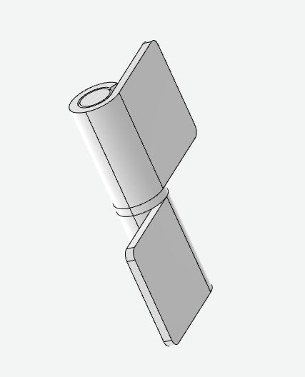 XG02-091-2 Lift-Off Hinges 3D Design