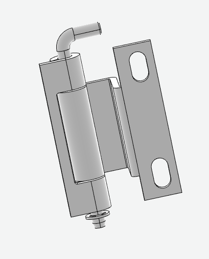 XG02-043-4 Lift-Off Hinges 3D Design