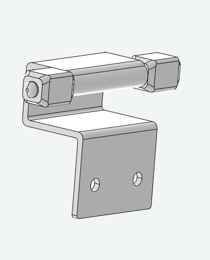 XG02-082 Lift-Off Hinges 3D Design