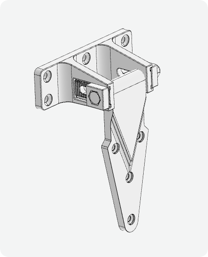 XG02-131: 3D Design of a Heavy-Duty Hinge